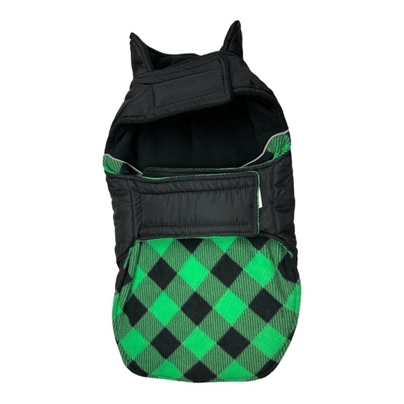 Reversible Dog Puffer Coat Size L - Picture 4 of 5